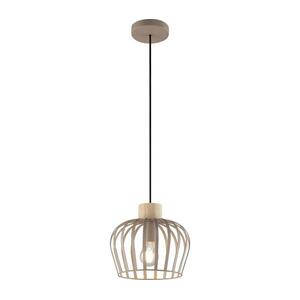 Brilliant - Függőlámpa kábellel NORDIC CAGE 1xE27/20W/230V átm. 25 cm bézs 51551/22 kép