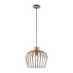 Brilliant - NORDIC CAGE kábeles függőlámpa 1xE27/20W/230V, átm. 35 cm, bézs 51552/22 kép