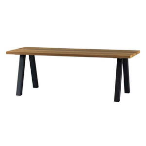 Tömörfa kerti étkezőasztal 81x210 cm Tablo – WOOOD kép