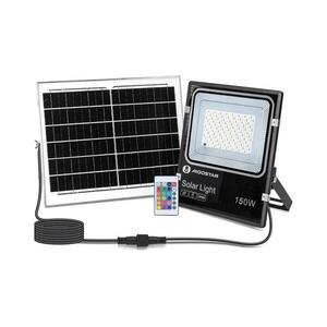 B.V. - LED RGB állítható fényerőjű napelemes reflektor LED/150W/3, 2V IP66 + B1020133G kép