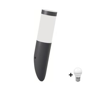Brilagi - LED kültéri fali lámpa ELIA 1xE27/7W/230V 4000K IP44 antracitszürke BG5752+BG0216 kép