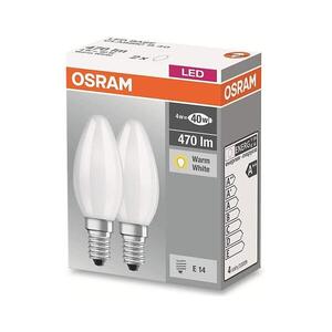 SET 2x LED izzó STAR B40 E14 / 4W / 230V 2700K - Osram 4058075803930 kép