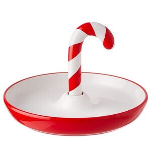 SWEET X-MAS dekor tál, "Candy Cane" kép