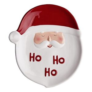SWEET X-MAS dekor tányér, Ho Ho Ho kép