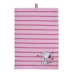 PEANUTS konyharuha 38x54cm , Snoppy csíkos kép