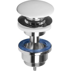 CORNAT 1 1/4", nyomógombos, fehér kép