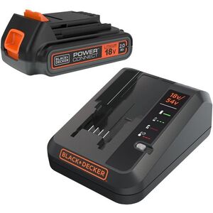 BLACK+DECKER Sada baterie a 2A nabíječky 18V (2 Ah) kép