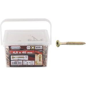 CONNEX UNI-csavar TX 4, 0x40 mm, 455 db kép
