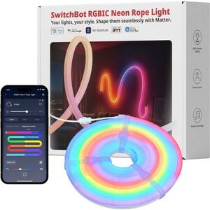 SwitchBot RGBIC Neon Rope Light kép
