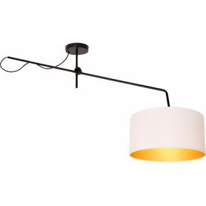 LED állítható, felületre szerelhető csillár VENICE 1xE27/60W/230V fehér/arany H255 kép