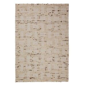 Natúr színű kézi szövésű gyapjúkeverék szőnyeg 140x200 cm Rova Blend – Flair Rugs kép