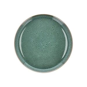 Fehér-zöld kőedény tányér ø 27 cm Gastro White/Green – Bitz kép