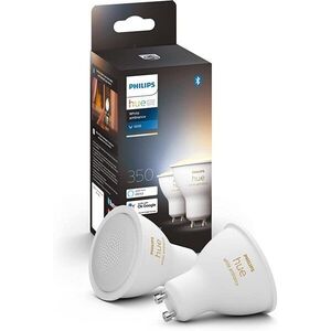 Philips Hue White Ambiance 4.3 W GU10 szett, 2 db kép