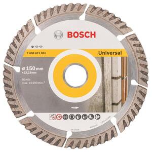 BOSCH 2608615061 Gyémánt darabolótárcsa, Standard for Universal, 150×22, 23 kép