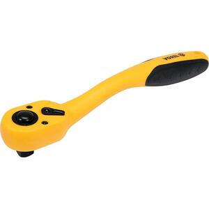VOREL Racsnis hajtószár, 1/2", 250 mm, hajlított, műanyag bevonat kép