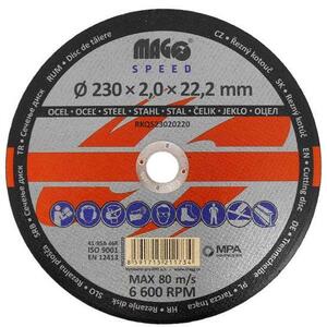 MAGG SPEED Fémvágó korong, 230×2, 0×22 mm kép