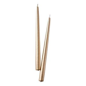 TWIN FLAME gyertya 31cm 2 db , arany kép