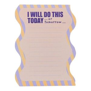 EVERYDAY jegyzettömb , I will do this today... kép