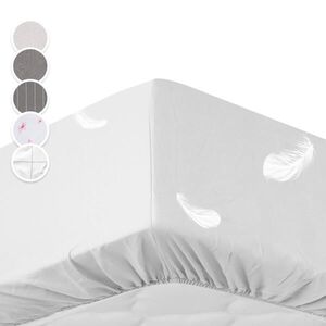 Sleepwise Soft Wonder-Edition, elasztikus ágylepedő, 90- 100 x 200 cm, mikroszálas kép