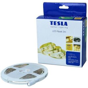 Tesla 60LED/ m, 3m + 1, 5m, 8mm, 3000K, SMD2835, IP20 kép