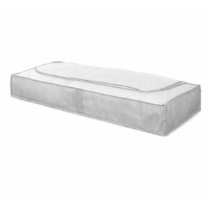 Compactor Boston Alacsony szövet tárolódoboz, 107×46×16 cm, szürke kép