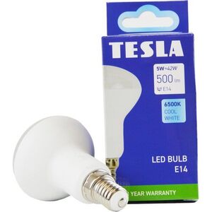 Tesla - Reflektor R50, E14, 4, 8W, 230V, 470lm, 25 000h LED izzó, 6500K hideg fehér kép