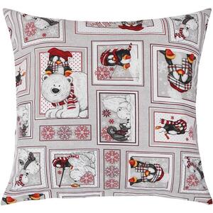 BELLATEX karácsonyi, 40 × 40 cm 55 / 122 téli patchwork kép