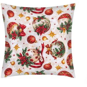 BELLATEX karácsonyi párna, 45 × 45 cm, 55/132, karácsonyi díszek, arany kép
