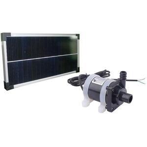 Napelemes szivattyú fotovoltaikus panellel 900 l/óra 20 W HD0214+HD0548 kép