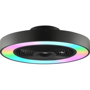 Brilliant - LED RGBW látoros mennyezeti lámpa CATANIA LED/37W/230V fekete + távirányító G81205/06 kép
