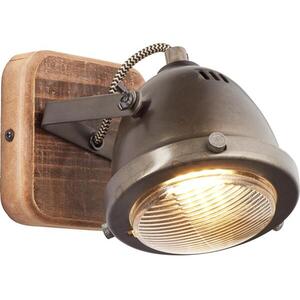 Brilliant - Fali spotlámpa CARMEN WOOD 1xGU10/5W/230V eukaliptusz 72010/84 kép