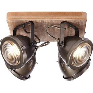 Brilliant - Spotlámpa CARMEN WOOD 4xGU10/5W/230V eukaliptusz 72035/84 kép