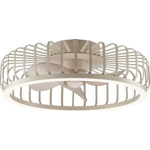 Brilliant - LED mennyezeti lámpa látorral CAPO LED/36W/230V bézs + távirányító G80920/09 kép