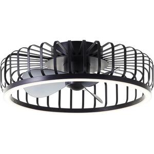 Brilliant - LED mennyezeti lámpa látorral CAPO LED/36W/230V fekete + távirányító G80920/06 kép