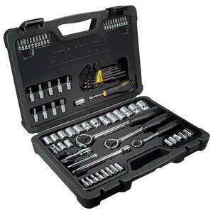 STANLEY STHT0-73930 FatMax dugókulcs készlet, 80 db, 1/4" és 1/2" kép