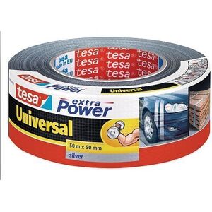 tesa Extra Power Universal, textil, ezüst, 50m: 50mm kép