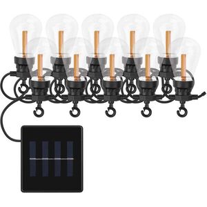 EMOS LED fényfüzér - 10× party égő, átlátszó, 5 m, kültéri és beltéri, vintage kép