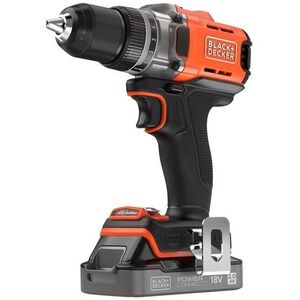 BLACK+DECKER Vrtací šroubovák AKU 18V v kufru BCD382D2XK-QW (2x2 Ah) kép