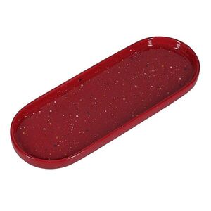 Porcelán tálca 10x28, 5 cm Fika – ONA kép