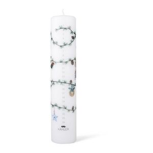 Gyertya karácsonyi mintával Hammershøi Christmas – Kähler Design kép