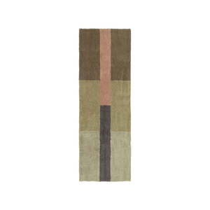 Kézi szövésű gyapjú futószőnyeg 80x230 cm Chroma Dusty Pink – Lorena Canals kép