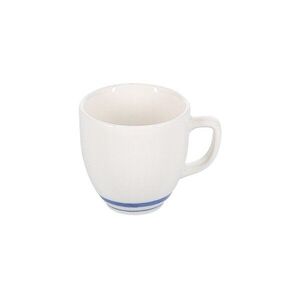 Fehér-kék porcelán csésze cappucinóhoz 200 ml Azul – BonBistro kép