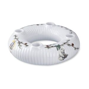 Porcelán adventi gyertyatartó karácsonyi mintával Hammershøi Christmas – Kähler Design kép