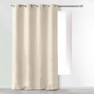 Bézs mikroszálas függöny 140x280 cm Absolu – douceur d'intérieur kép