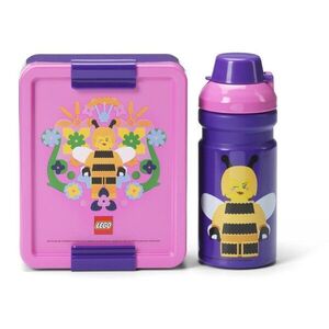 Gyerek uzsonnás doboz palackkal Bee – LEGO® kép