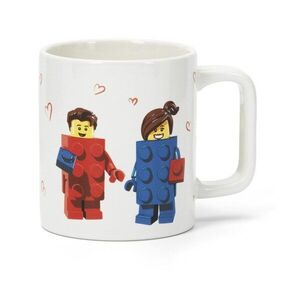 Fehér kerámia gyerek bögre 300 ml Love – LEGO® kép