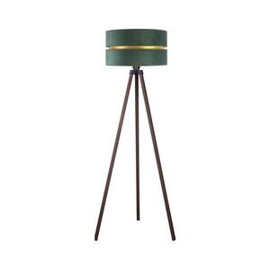 - Állólámpa DUO 1xE27/60W/230V átm. 44 cm zöld/barna AS0464+DU83556 kép
