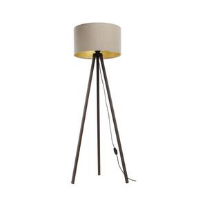 Állólámpa STANDART 1xE27/60W/230V bézs/barna AS0464+BS0395 kép