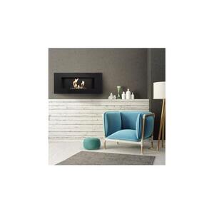 Kratki DELTA2/CZARNY/TUV - Beépíthető BIO DELTA2 kandalló 40x90 cm 2kW fekete DELTA2/CZARNY/TUV kép