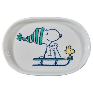 PEANUTS ovális tálka , Snoopy és Woodstock kép